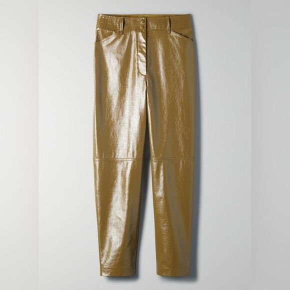 LE FOU WILFRED‎ by ARITZIA NWOT Funk Pant in Avocado Green - Picture 7 of 16